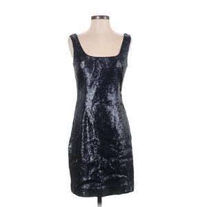 Navy Midnight Blue L’Wren Scott Banana Republic Sequin Dress